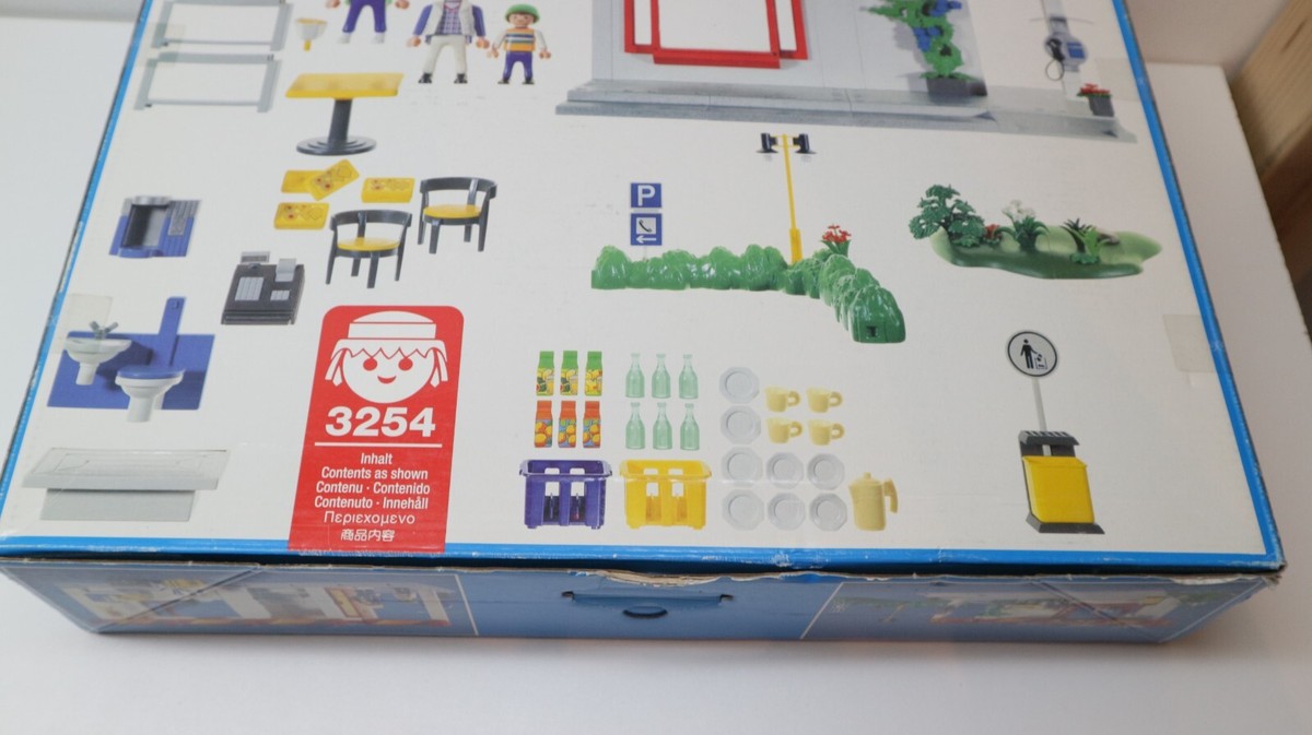 playmobil 3254 setnr. higway cafe roadside restaurant restaurante