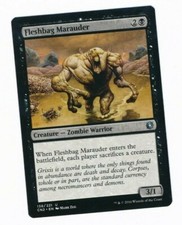 MTG Magic The Gathering Fleshbag Marauder Take the Crown Misprint Dark NM