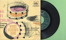 WOODY HERMAN'S HERD / Feat. Buddy Rich CAPITOL EAP1-708 Press France 1956 EP EX