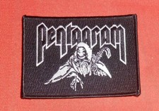 Pentagram Vintage Fabric Patch Original Promo 4x3 RARE