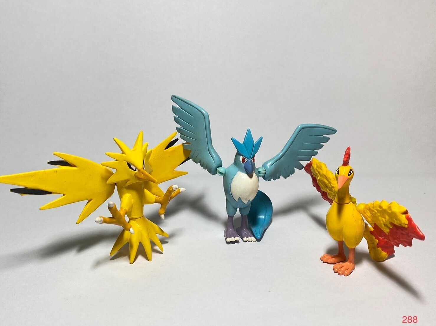 Bandai Pokemon Shokugan Legendary Bird Moltres Zapdos Articuno PVC Action  Figures Pokemon Go Anime Figurine Toys 3pcs/set - AliExpress