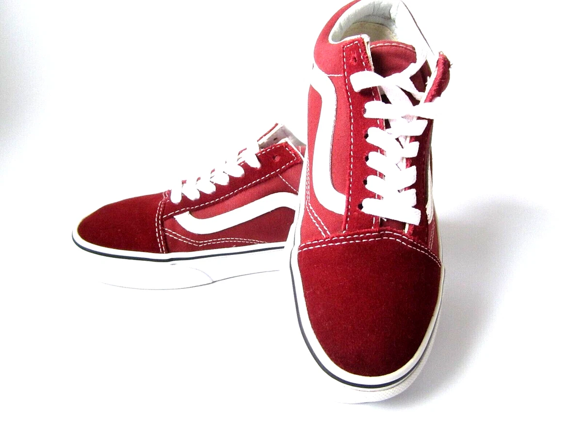 Burgundy vans size best sale 4