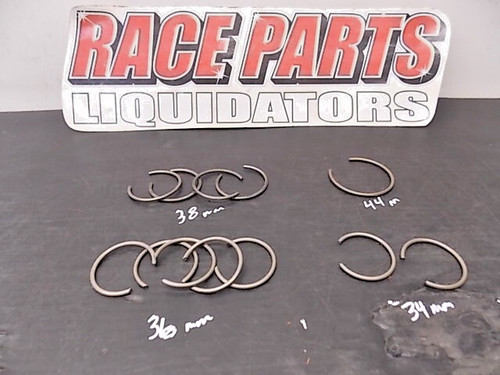 RETAINING RINGS FOR BRAKE CALIPER  PISTON HEAT INSERTS BREMBO PFC 061025-20-25