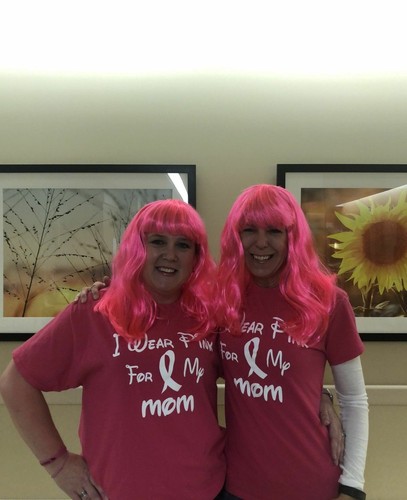 T-Shirt I Wear Pink For My Grammy Breast Cancer Awareness Walk Strong Cure - Bild 4 von 4