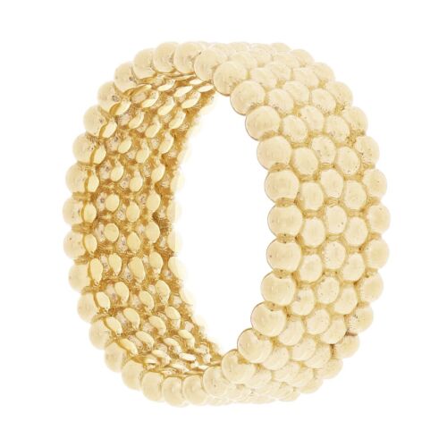 Yellow gold 14k ring in a beautiful pearl shape - USA - GoodsBeach