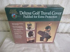 Club Champ Golf Travel Bag Deluxe Golf Club Padded Cover Carrier Case New