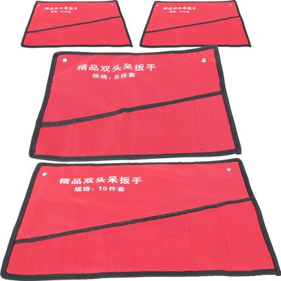  4PCS Oxford Stoffschlüssel Rollenbeutel Tool Roll -Up -Taschen kleine
