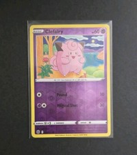 SWSH09: Brilliant Stars #053/172 Clefairy NM Reverse Holo