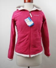 Columbia Titanium Girls Chic to Peak Reversible Hooded Down Jacket Size 14/16