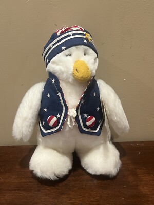 1998 Bunnies by the Bay Spangle the Duck 10'' Plush Emerson #171 Signed with Tags