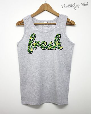 Fresh Camouflage Vest Mens Summer Womens Kids Shop Apparel