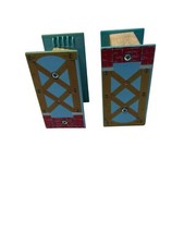 Thomas Friends Wooden Railway Bridge Train Risers Supports Columns Lot of 2