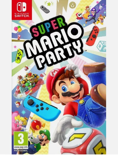 Super Mario Party Nintendo Switch Nuevo y Precintado - Multijugador Familia Fun