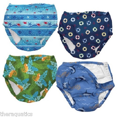 iPlay BOYS SWIM PANT DIAPER WATERPROOF Learn to Swim Class Special Needs Pool 