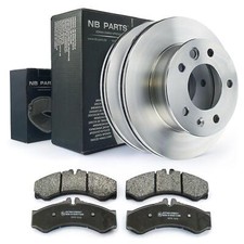 Bremsscheiben Bremsbel&auml;ge vorn f&uuml;r VW LT 28-46 2 Mercedes Sprinter System Perrot