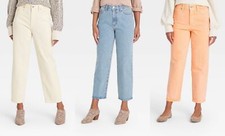 Women's Vintage Straight Jeans -Universal Thread -Various Colors/Sizes -S187