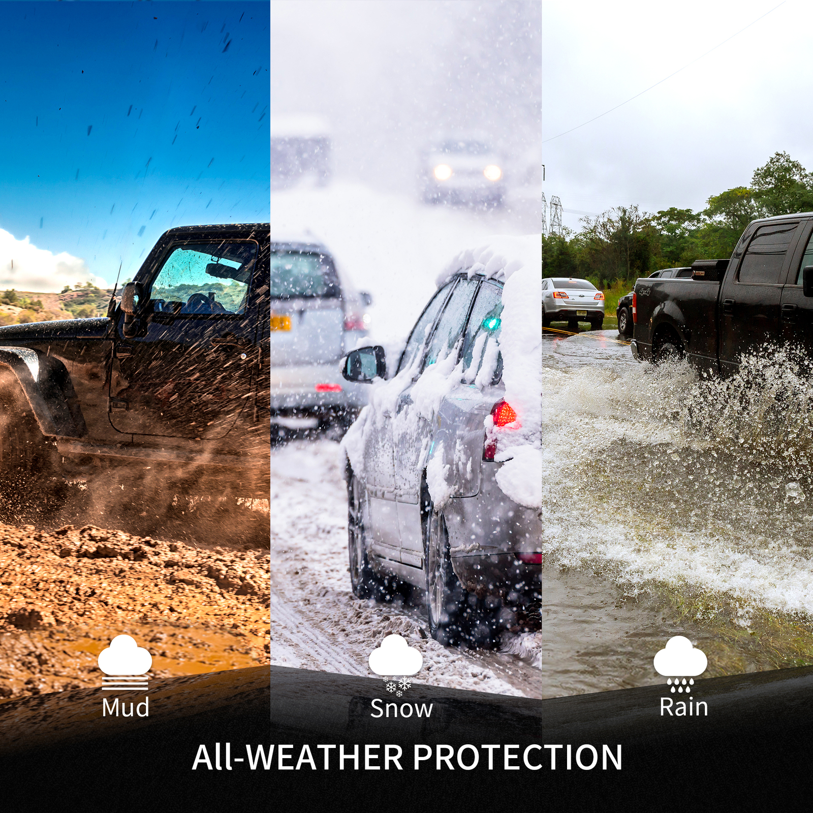 Car Floor Mats Rubber Carpet Liners Fits For Cadillac XT5 20172024 All