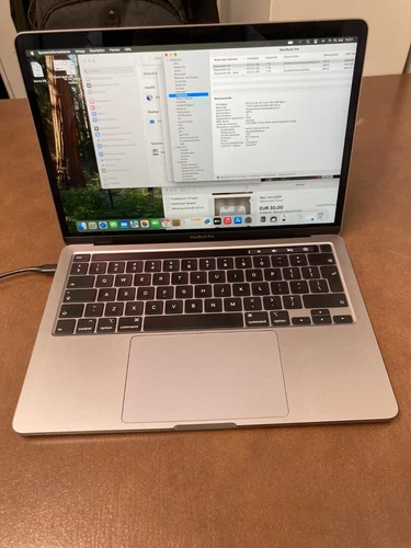 2020 Apple MacBook Pro 13 " + Intel i7  2,3 GHZ + 32 GB RAM + 1 TB SSD + QUERTY