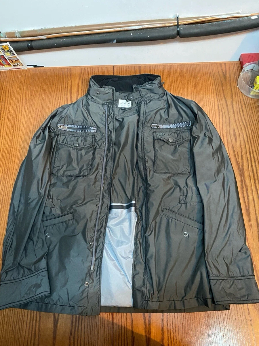 Armani Collezioni Windbreaker Coats, Jackets & Vests for Men for