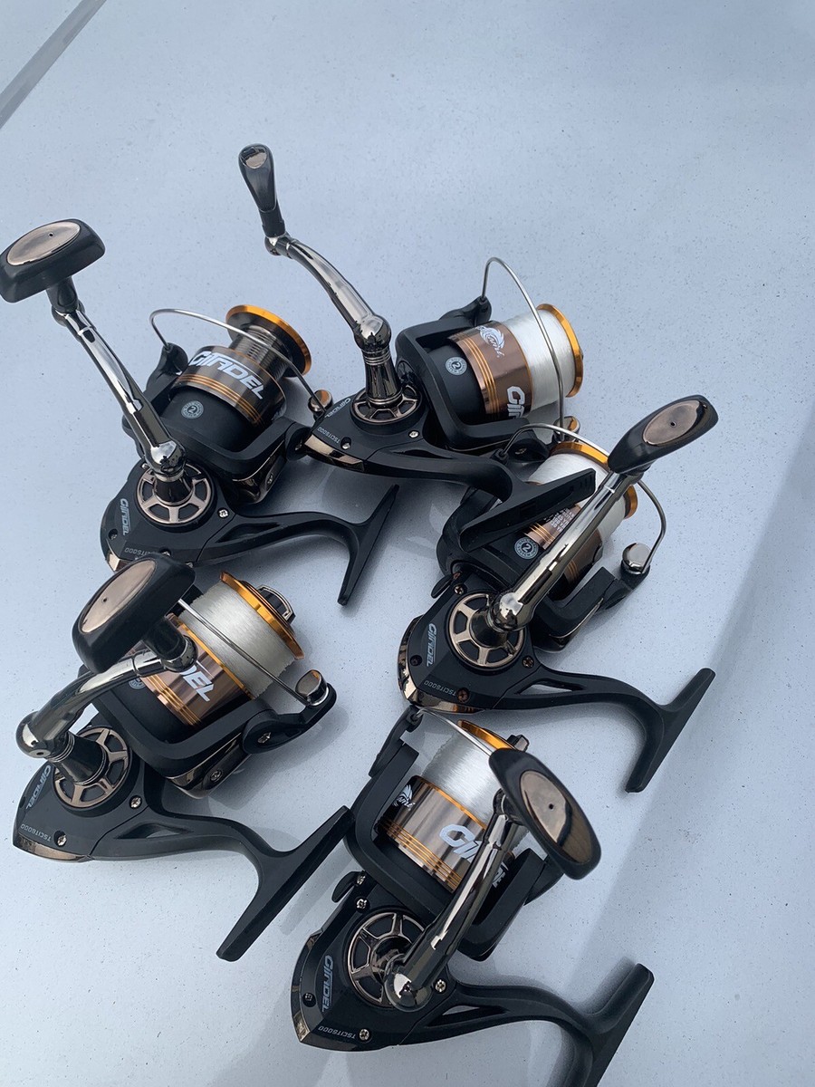 Closeout Lot Tsunami Citadel 5000 Spinning Reels Catfish or SW New and Lt  Use