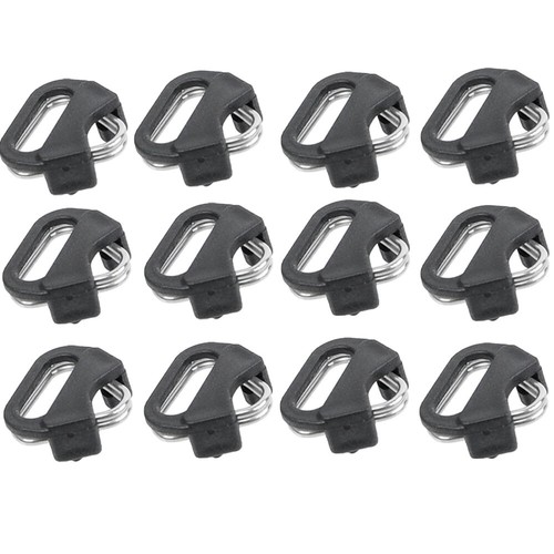12Pack Camera Strap Triangle Split Ring Adapter & Cap For Fuji Lecia Nikon Canon - Picture 8 of 8