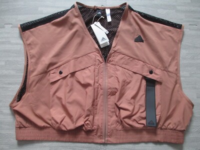 Adidas Weste Herren XL Clay Strata City Escape Premium Oversized Fit Neu mit Etikett UVP 70£