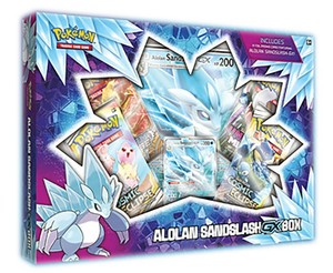 Pokemon TCG, Alolan Sandslash Gx Box New & Sealed