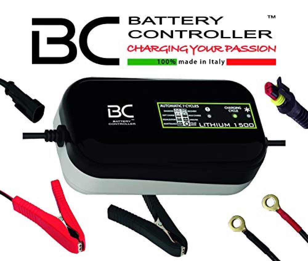 (TG. 1.5 A - Litio) BC LITHIUM 1500 - 12V 1,5A - Caricabatteria e mantenitore au