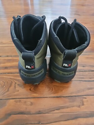 Ralph Lauren Shoes Mens 9 Polo Sport RLX Lace Up Hiking Army Green