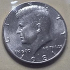 1981 P JFK Kennedy Half Dollar 50C Philadelphia Free Shipping