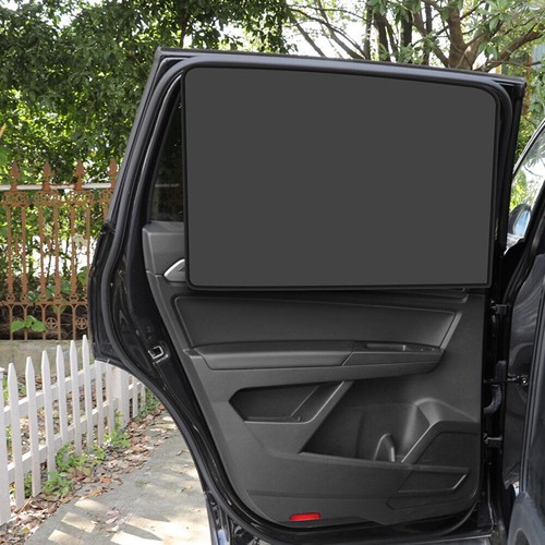 2x Magnetic Car Accessories Sunshade Curtain Window Screen UV Visor ...