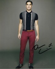 DARREN CRISS signed autograph 20x25cm GLEE in person autograph COA