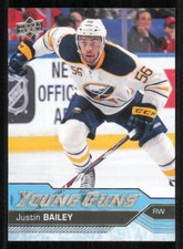 2016-17 Upper Deck #246 Justin Bailey Young Guns RC