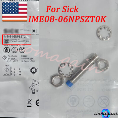 New 10-30VDC 200mA 6mm For Sick IME08-06NPSZT0K Proximity Switch Sensor