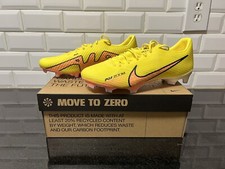 Nike Zoom Vapor 15 Academy FG/MG Yellow Strike Sunset Glow Men  s10.5 DJ5631-780