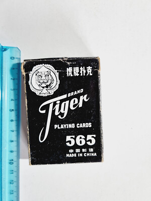 Tiger 565 Vintage Original Playing Cards New