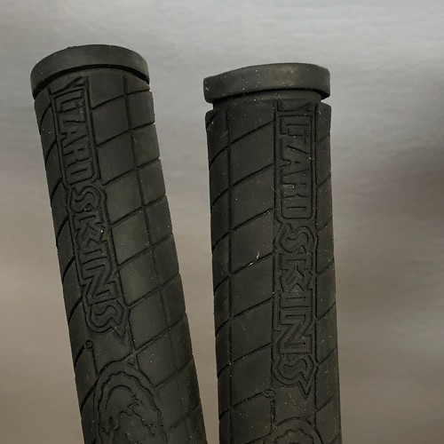 Lizard Skin Grips Black Flat Bat MTB 