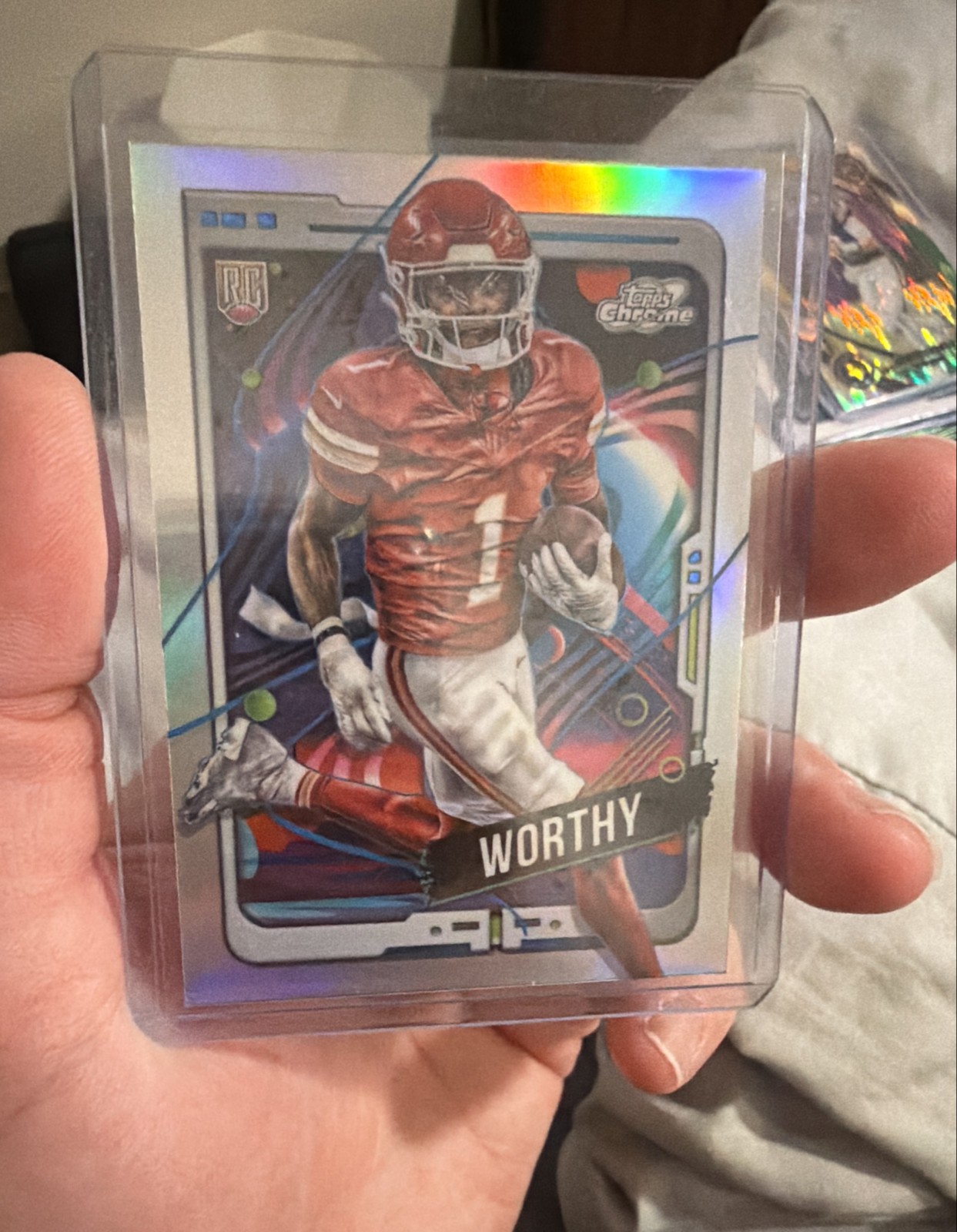 2024 Topps Cosmic Chrome - Rookies Xavier Worthy #146 Refractor (RC)