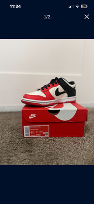 Size 4 - Nike Dunk Low EMB x NBA 75th Anniversary - Bulls 2021