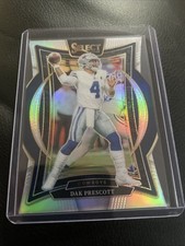 2024 Panini Select - Concourse Dak Prescott #38 Silver Prizm Die-Cut