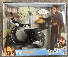 New 2003 Mattel My Scene Madison My City My Style My Scene Vespa Sealed