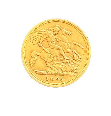 Great Britain 1895 Gold 1/2 Sovereign Circulated Victoria | eBay