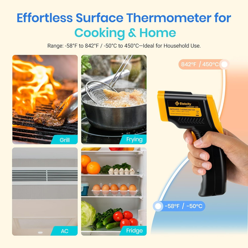 Etekcity Lasergrip 774 Infrared Thermometer Digital Heat Temp Gun - View #3