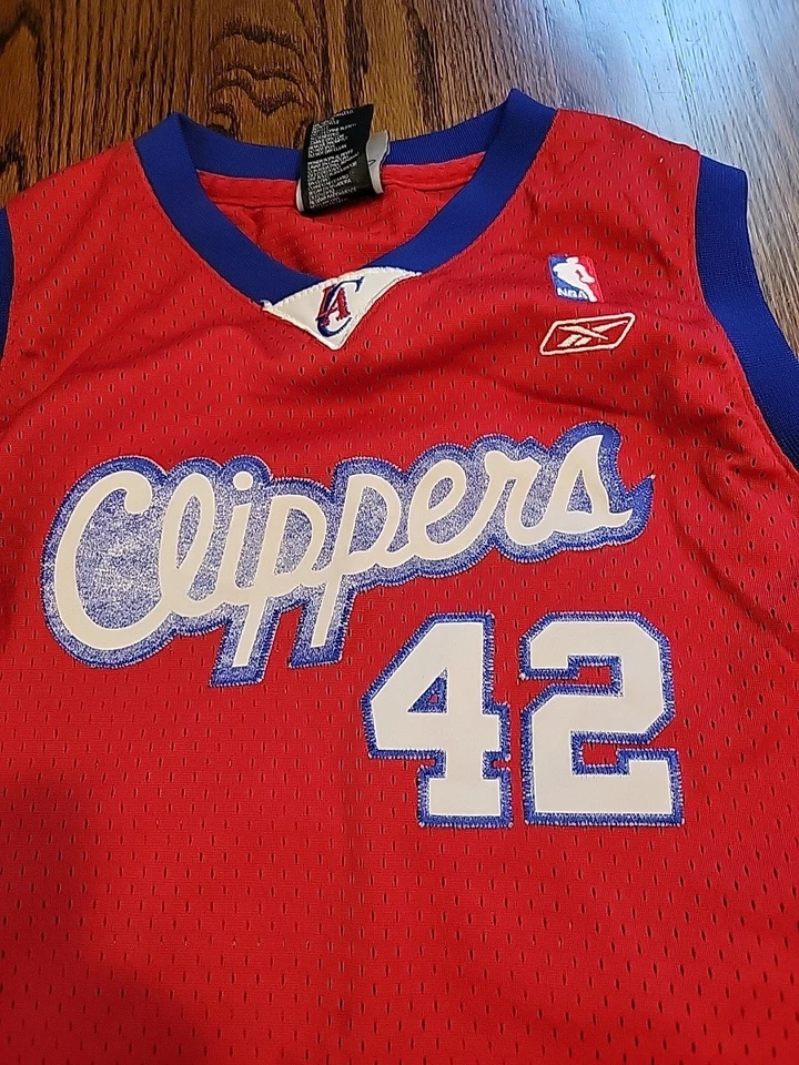 Camiseta deportiva de baloncesto Reebok Elton Brand Los Angeles Clippers juvenil talla XL 18-20  Foto 3 de 4