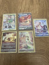 Pokemon Full Art Bundle Lot Of 5 Ho Oh Miloti...