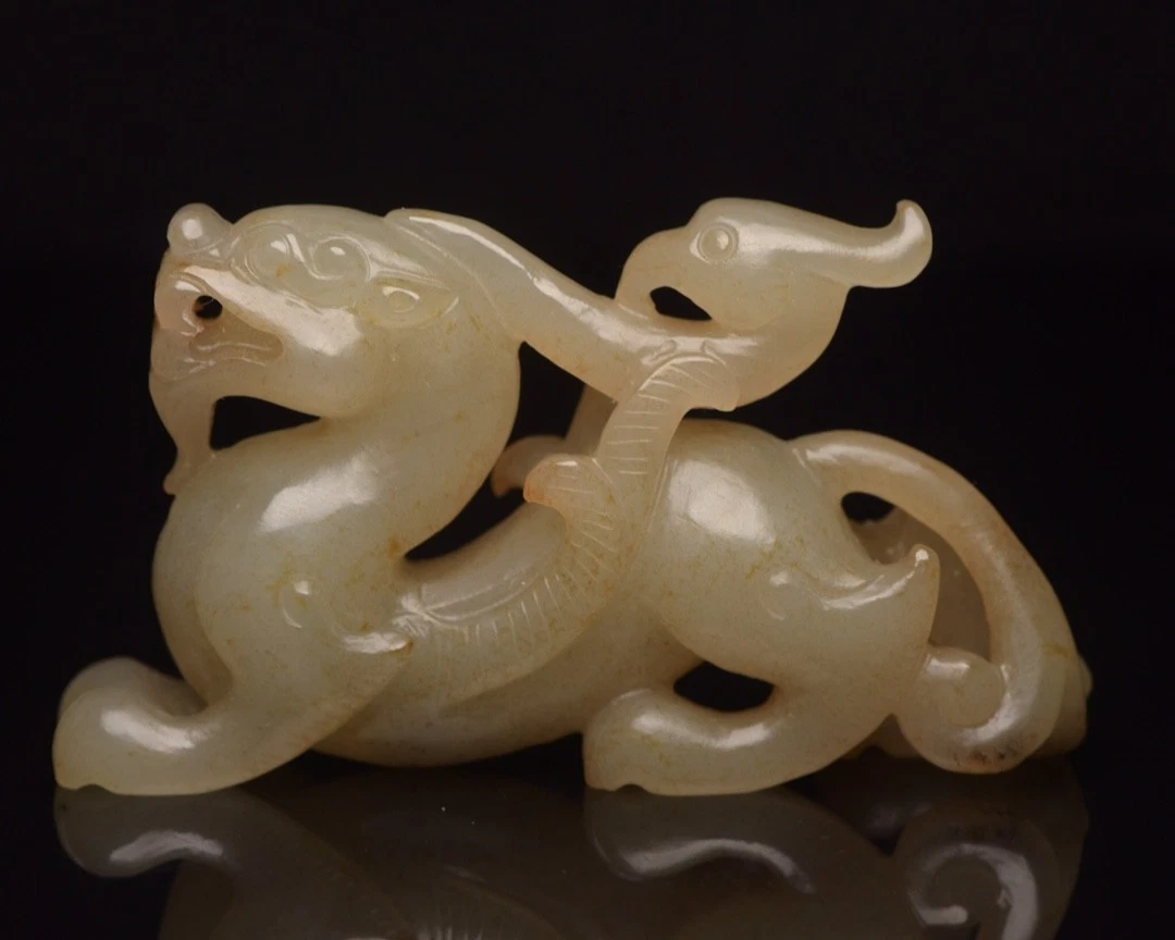 龙玉1800年以前中国风雕像、雕像| eBay