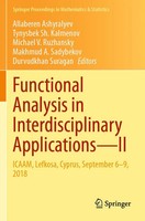 Allaberen Ashyralyev (U. A.) | Functional Analysis In Interdisciplinary...