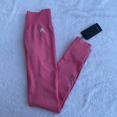 Women s Oner Active Classic 2.0 Seamless Leggings Guava Marl, Size Small pink
