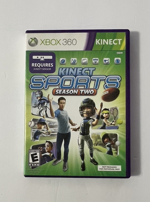 Kinect Sports Season Two Xbox 360 2011 Game Complete Tested Works Great