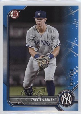 2022 Bowman Draft Blue 132/150 Trey Sweeney #BD-156 jg5